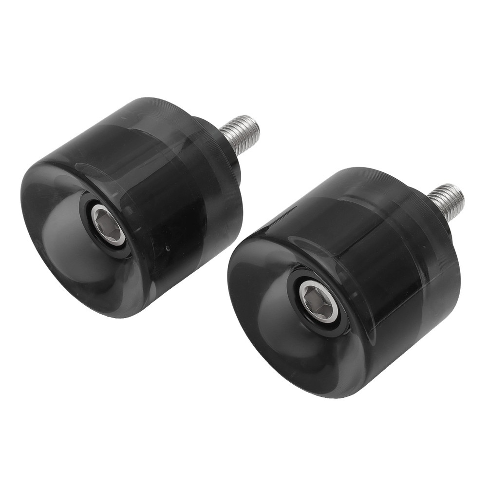 2Pcs M12 Protective Slider Crash Bar End Balls Engine Guard Protector For Harley