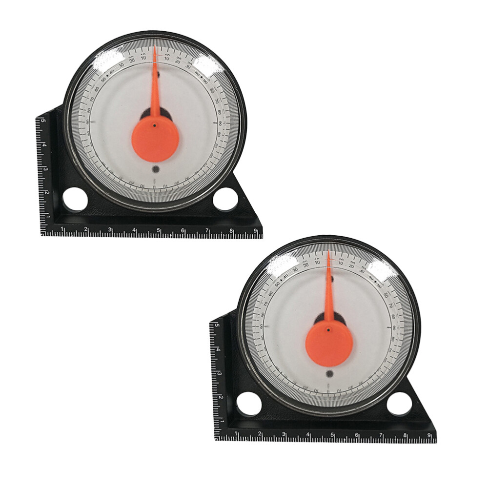 High Precision Pointer Type Inclinometer Inclination Box Goniometer Angle Meter