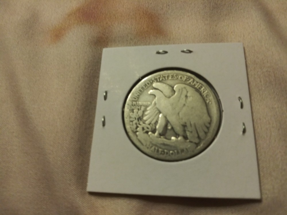 1917 SILVER WALKING HALF DOLLAR----FREE SHIP