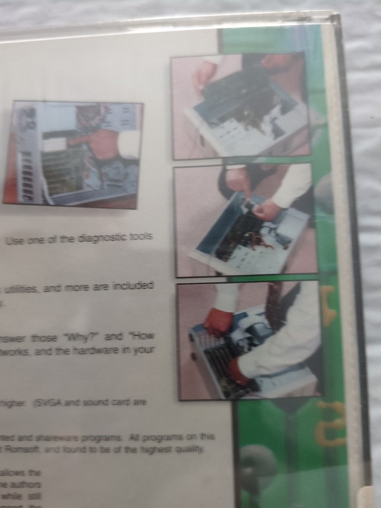 Vtg. PC Technician CD Computer Diagnostic Maintenance Repair Interactive CD NOS