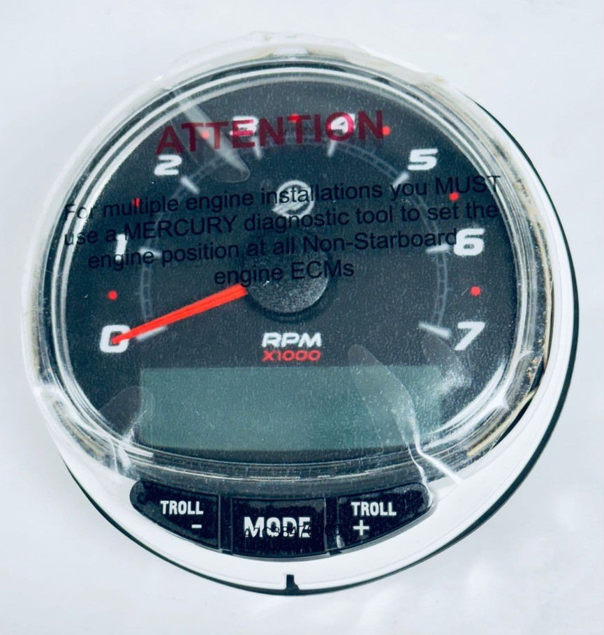 Mercury SC1000 Tachometer Tach Gauge 8M6005763 OEM NEW RPM