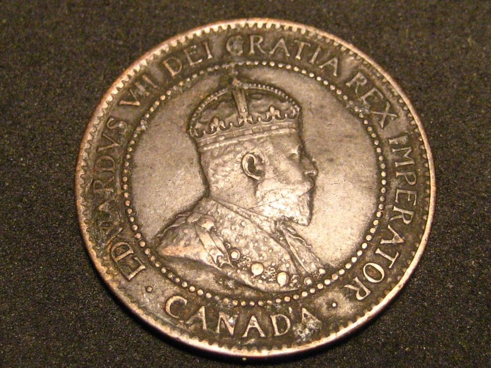 1902 Canadian Large Cent