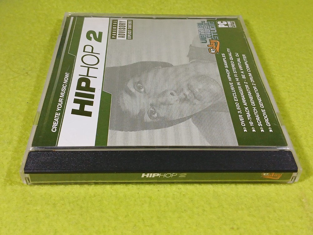 eJay Virtual Music Studio HipHop2 PC CD-ROM Windows 95b 98 XP OG Beat Maker eJay