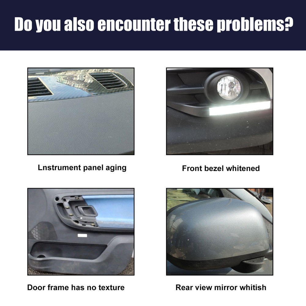 Upholstery Spray for Leather & Dashboard - Refurbish & Dust Care Solution