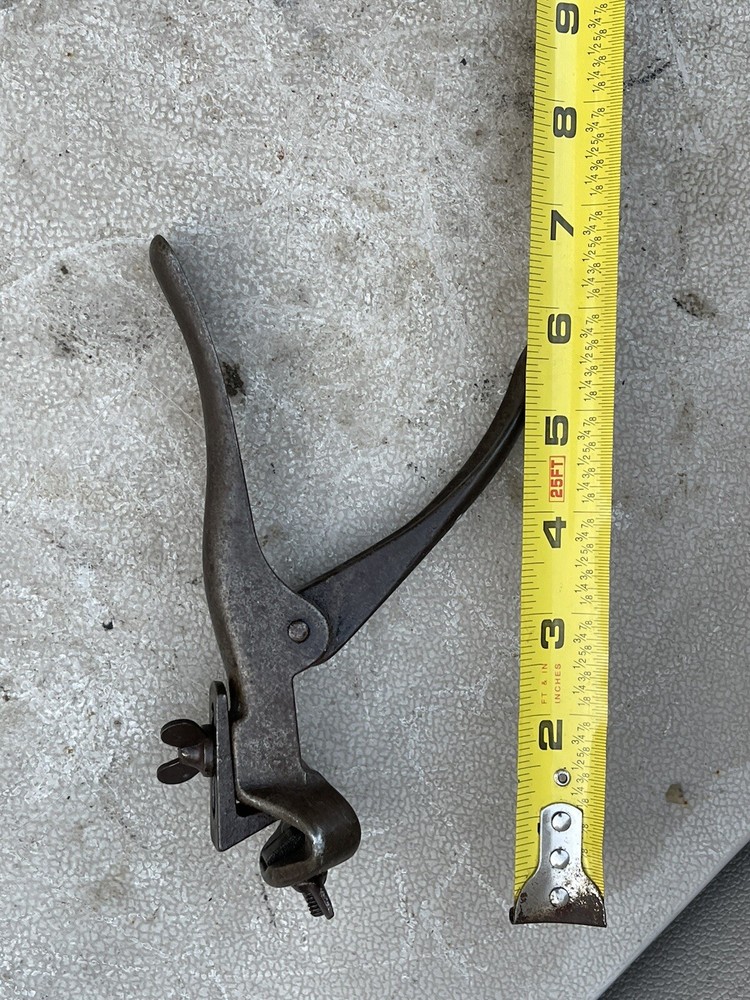 Antique Hand Saw Tooth Set Setting Pliers Woodworking Tool