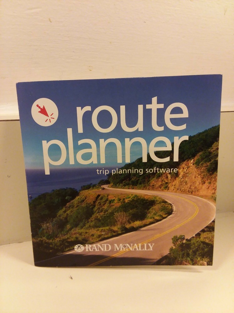 Rand McNally Route Planner Trip Planning Software CD Rom 2001