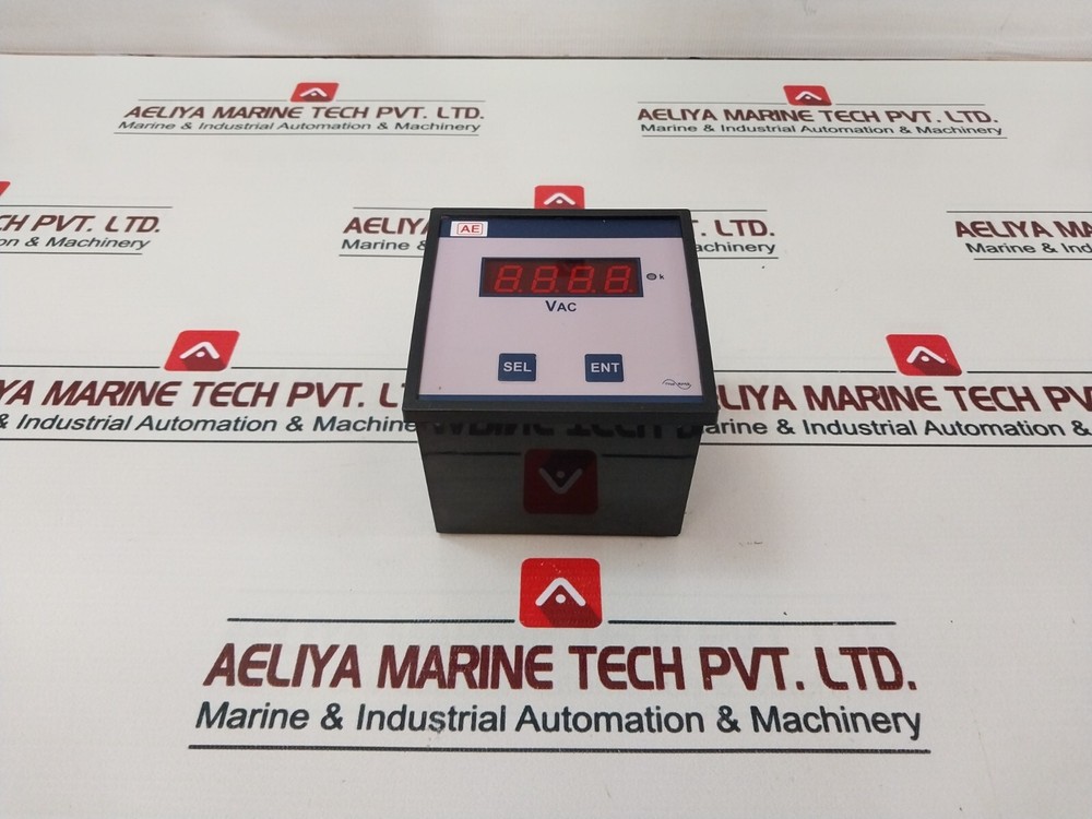 Automatic Electric Digital AC Voltmeter 0-600 VAC 80-270V AC/DC