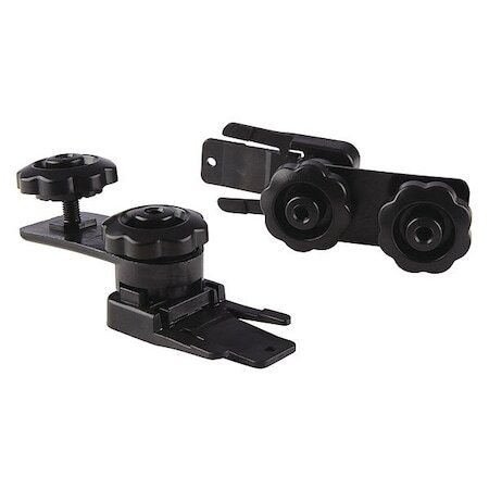 Sellstrom S61970 Faceshield Adapter,Slotted,Blk,Pr