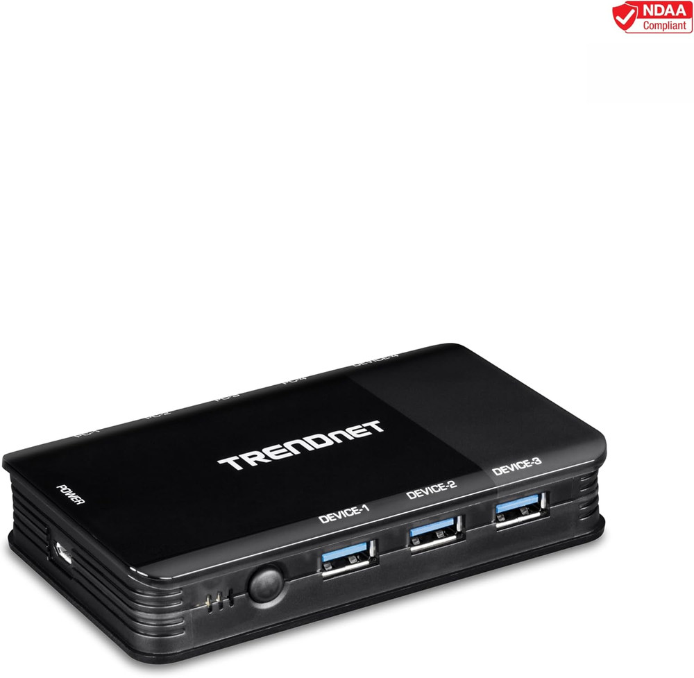 4 Computer 4-Port USB 3.1 Sharing Switch, TK-U404, Flash Drive Sharing, Scanners