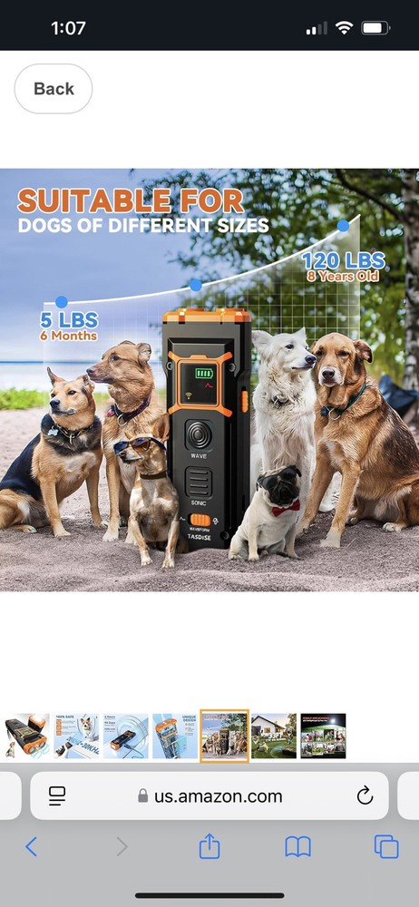 Tadise Sonic Bark Deterrents