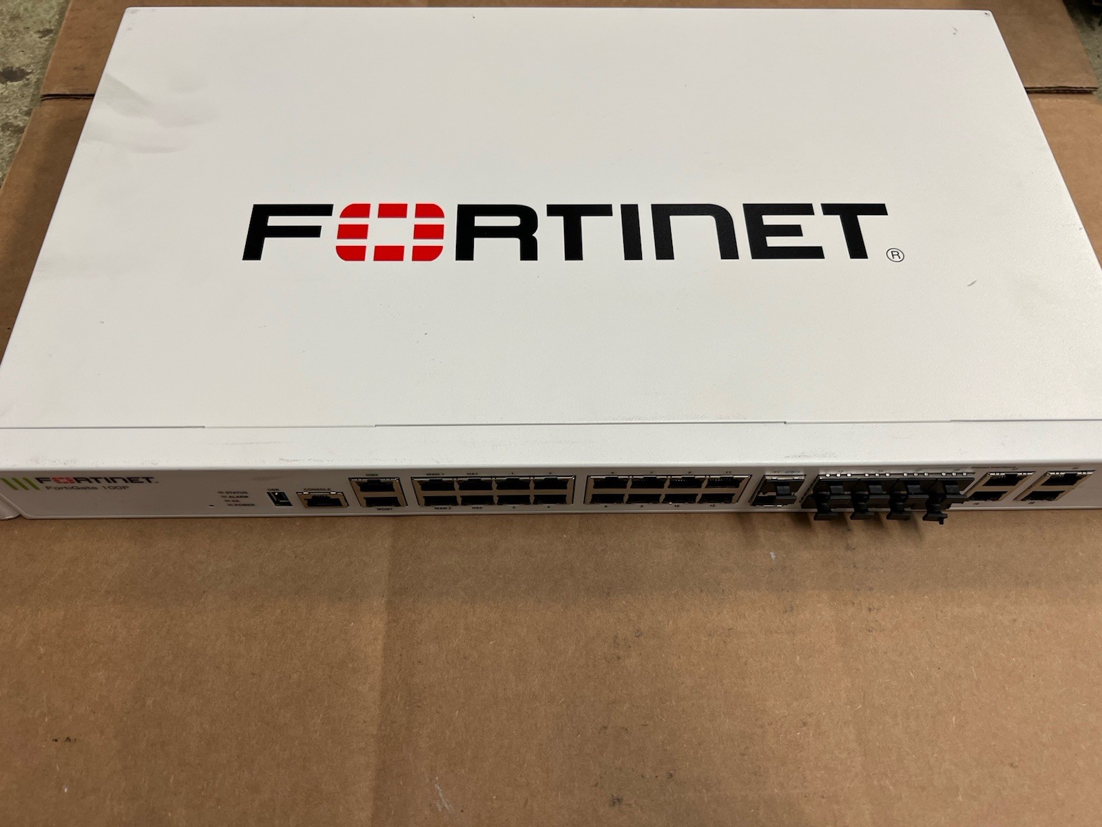 Fortinet FortiGate 100F Network Security Firewall - FG-100F