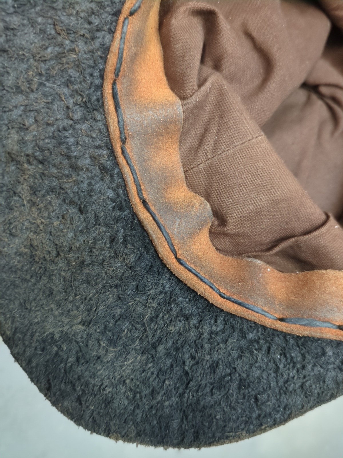 Vintag Civil War Repro Union 17th Regiment Connecticut Volunteer Forage Kepi Cap