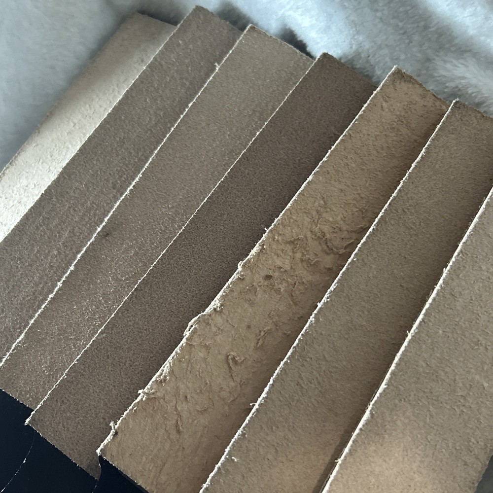 Blacksmith Experience Double Sided Leather Strop Paddle Knife Sharpener LOT 7