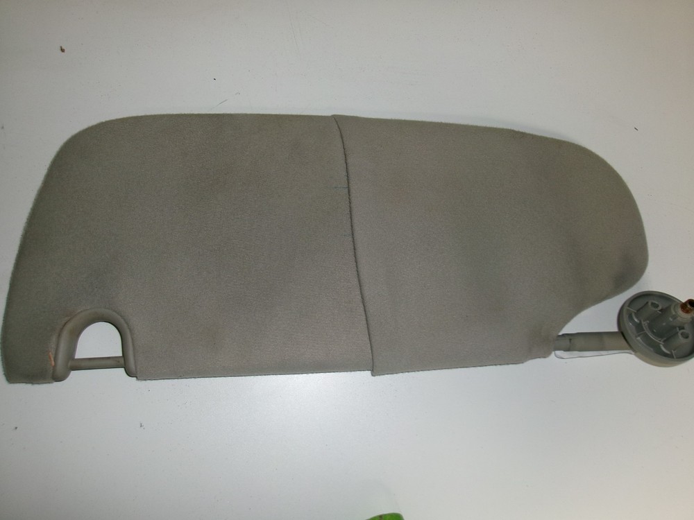 2002-2009 Dodge Ram 1500 Extendable Driver Side Sun Visor w/o Mirror (Gray)