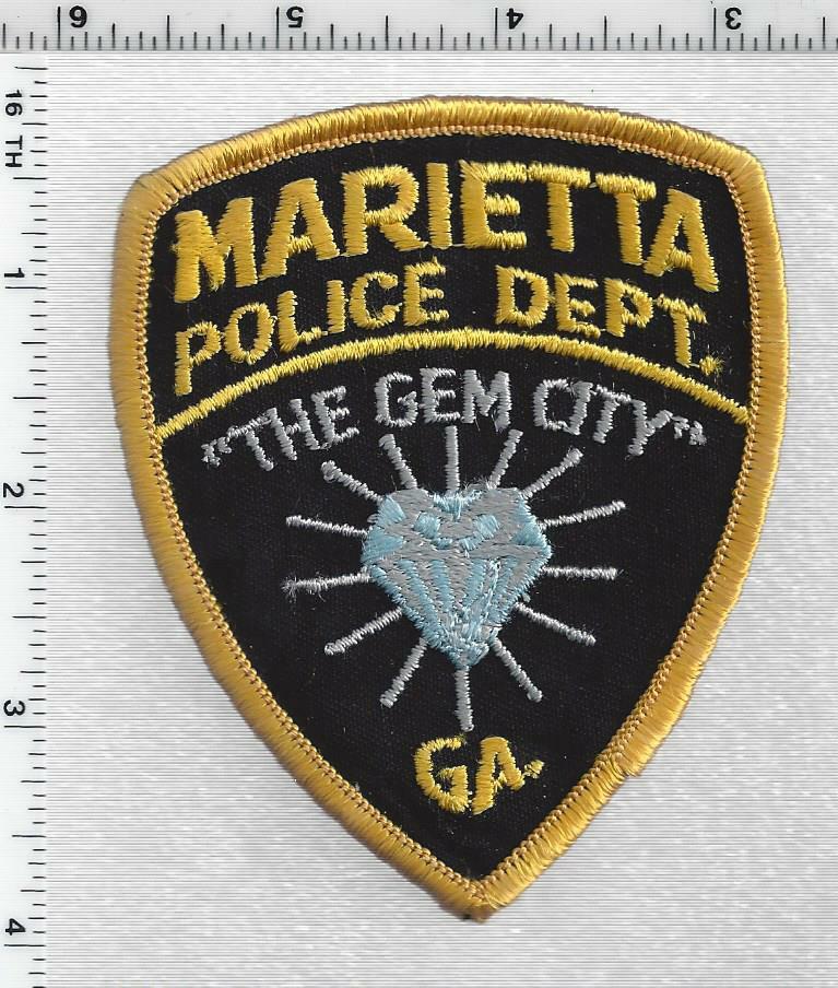Marietta Police (Georgia) 1st Issue Cap/Hat Patch