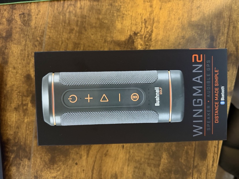 Bushnell Wingman 2 GPS Golf Speaker (never opened)