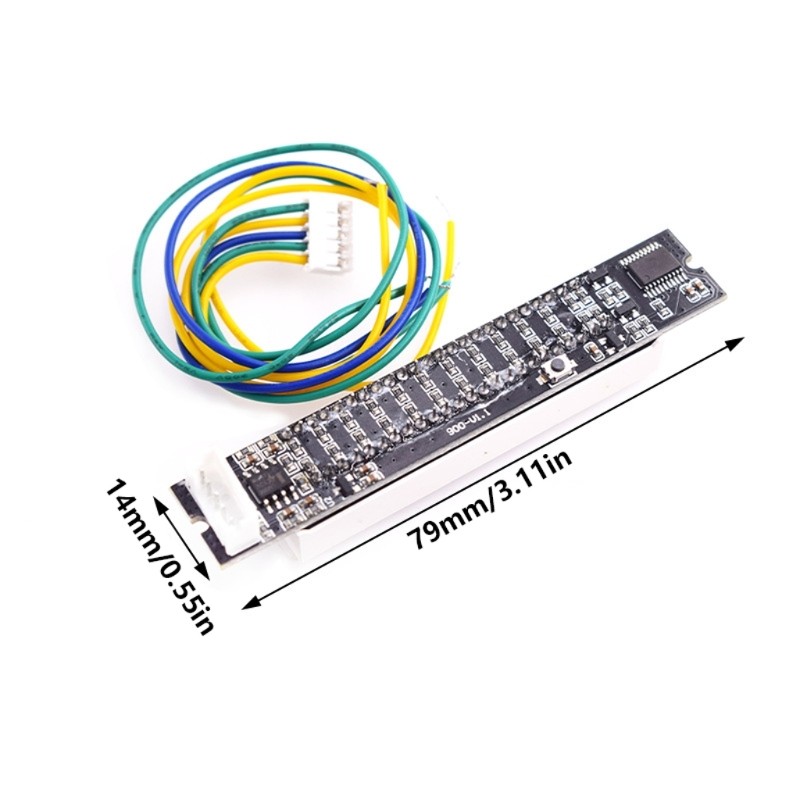 Mini 12 Level Music Spectrum Level Indicator Light Stereo Amplifiers Board