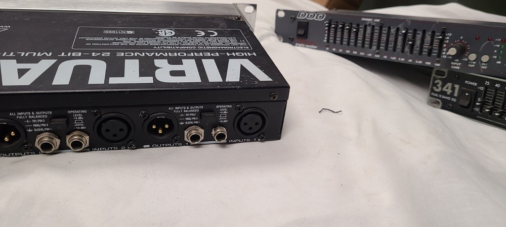 BEHRINGER Virtualizer Pro Model DSP2024P Effects Processor Tested Working