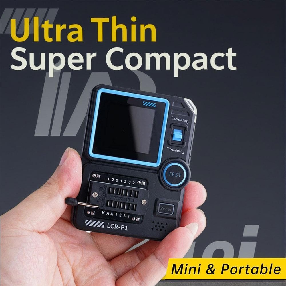 -P1 Transistor Tester Diode Triode Capacitance Resistance JFET, Meter1770