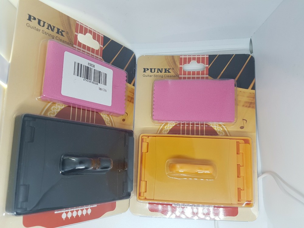 PUNK Guitar String Cleaner random colors Guitar String Cleaner, Cleaning ClothX2