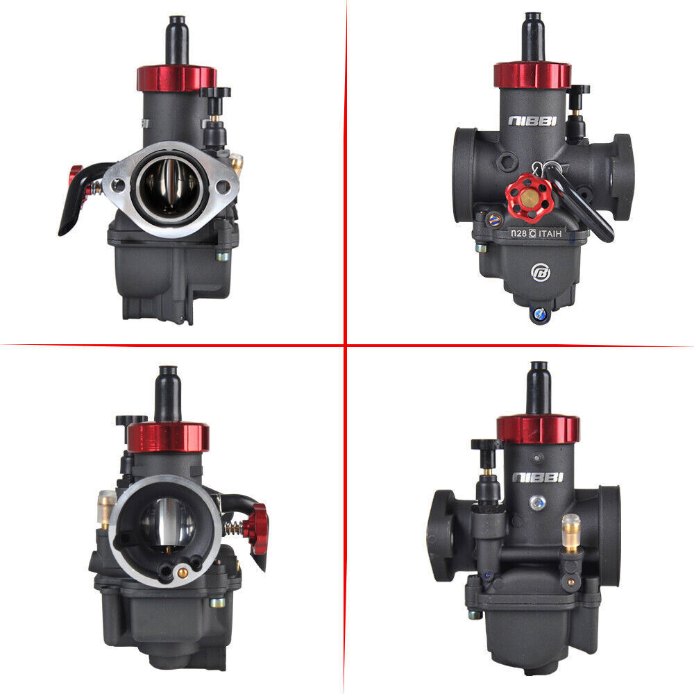 NIBBI PE 28mm Flange Pre-Jetted Carburetor For Honda ATC200ES Big Red 1984 ATV