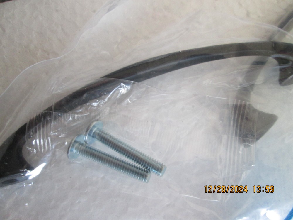 10 Amerock BP4479FB Flat Black Pulls 3-3/4" Center Handle Style Cabinet Pull