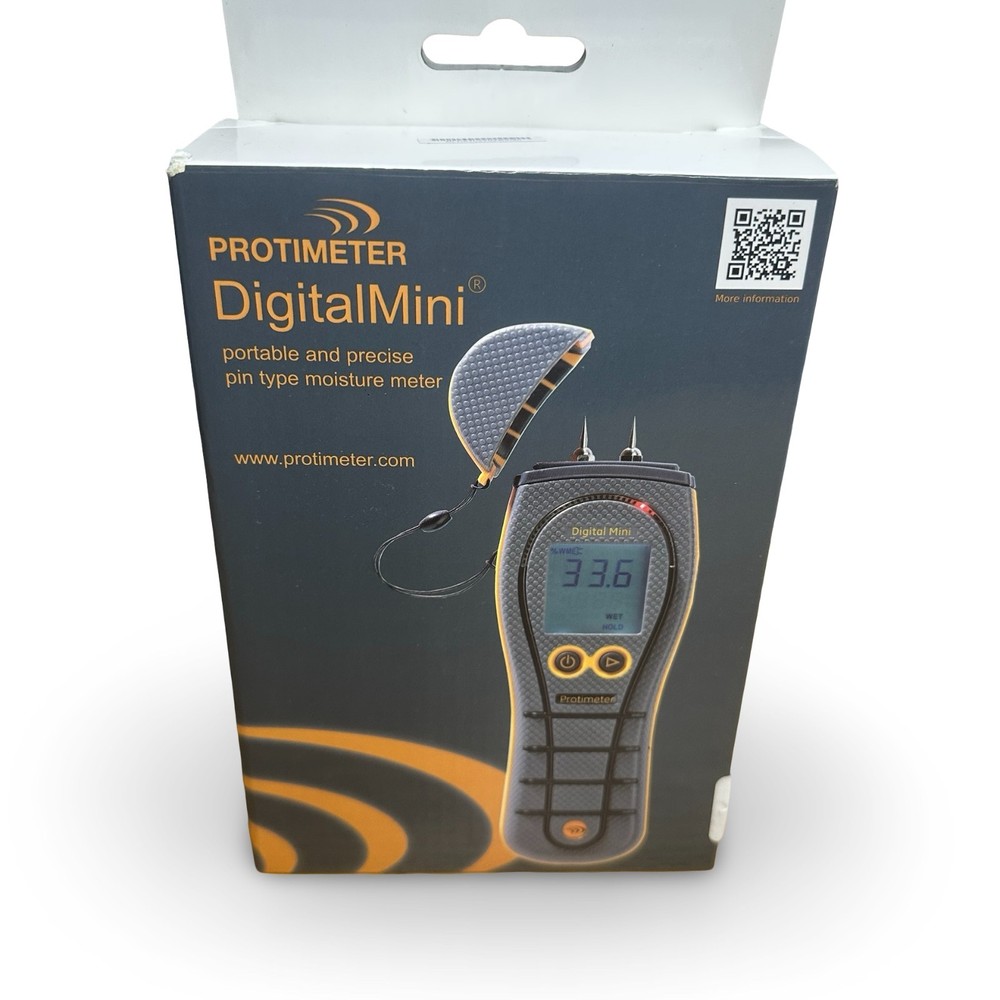 Protimeter POL5702 DigitalMini Pin Moisture Meter New Open Box Portable