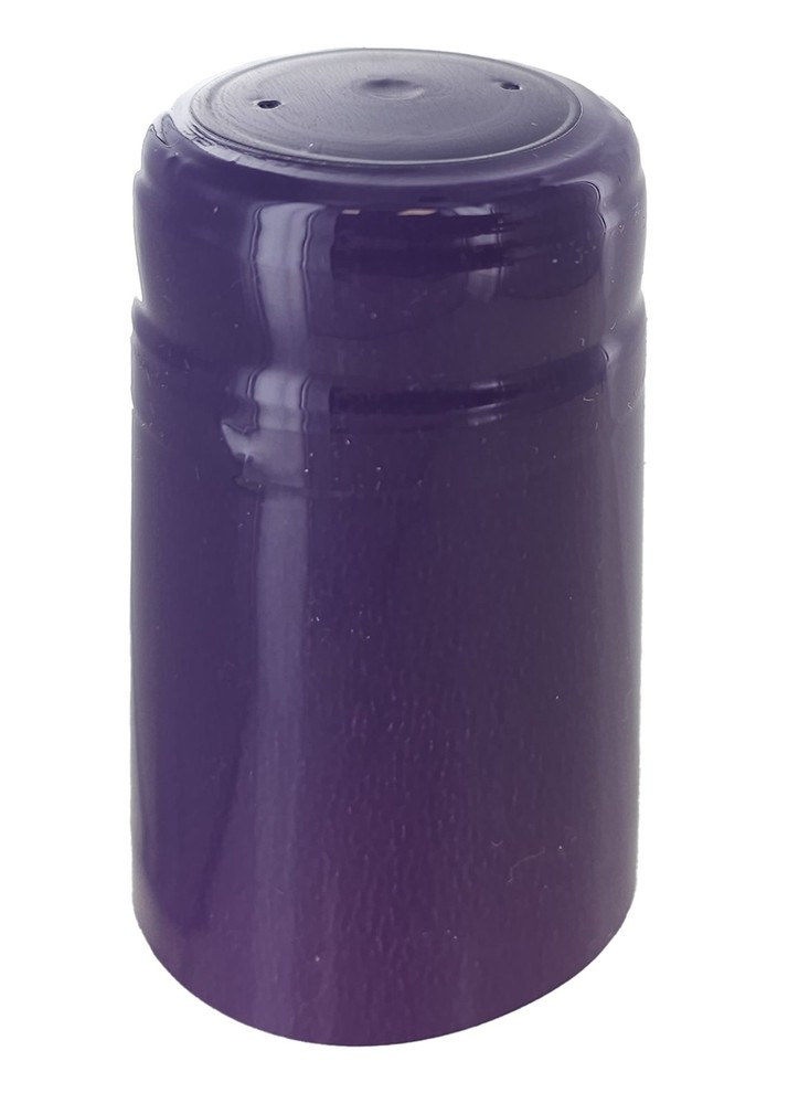Purple PVC Shrink Capsules-500 Count