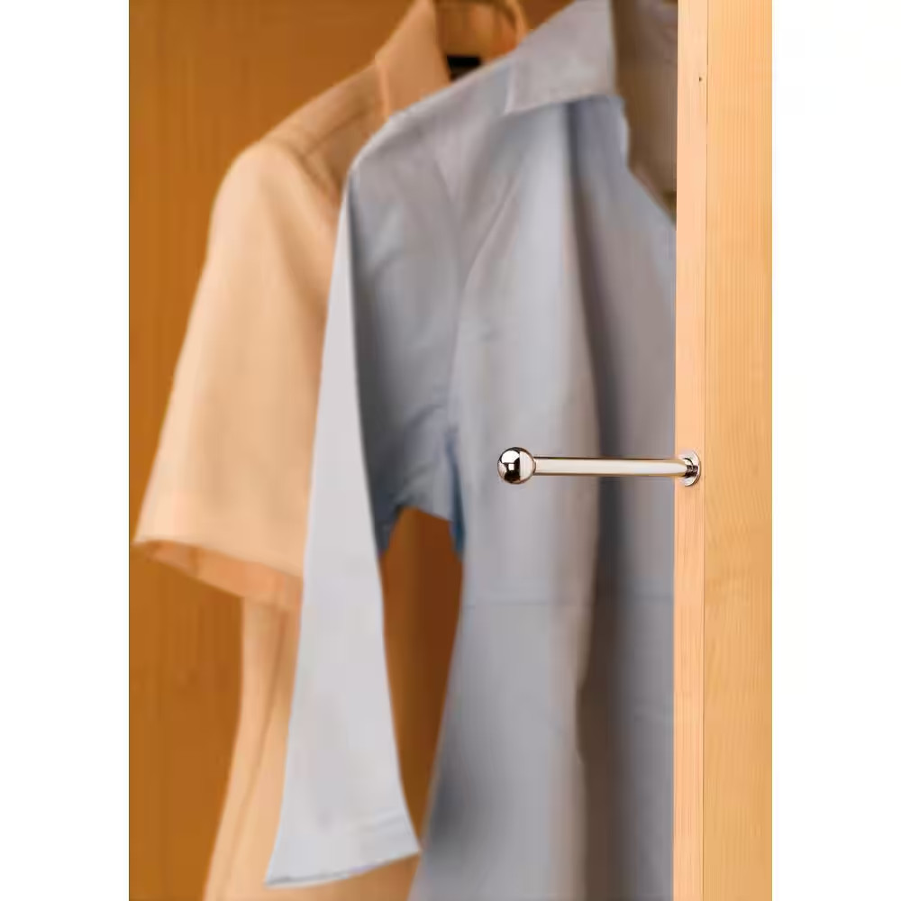 7 in Chrome Insert Valet Rod