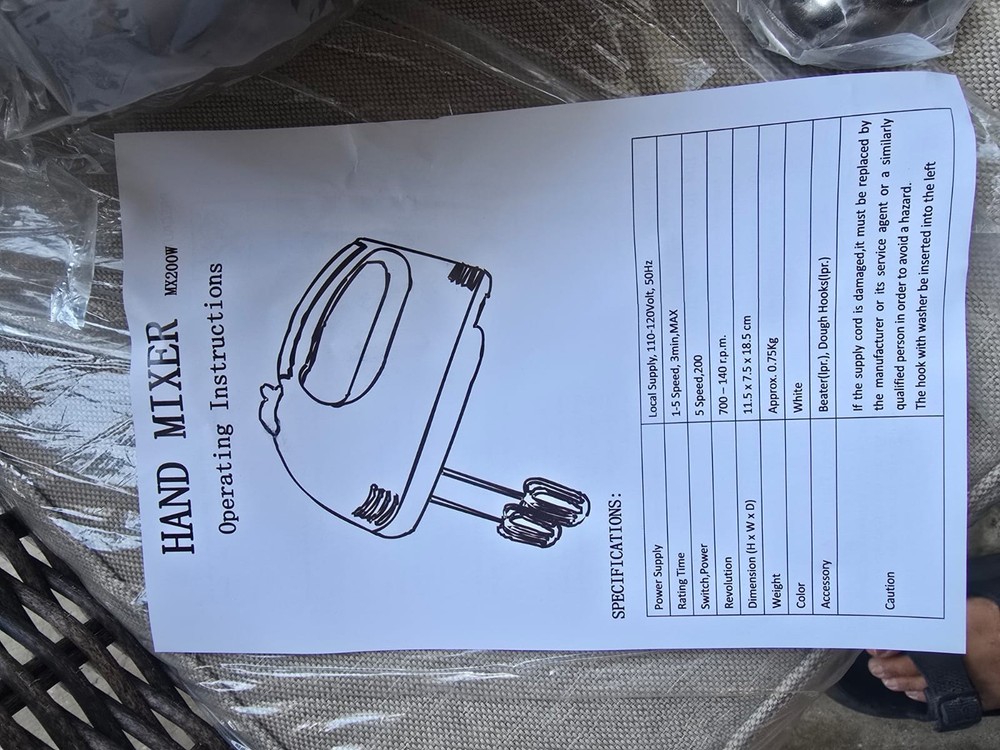 Hand Mixer