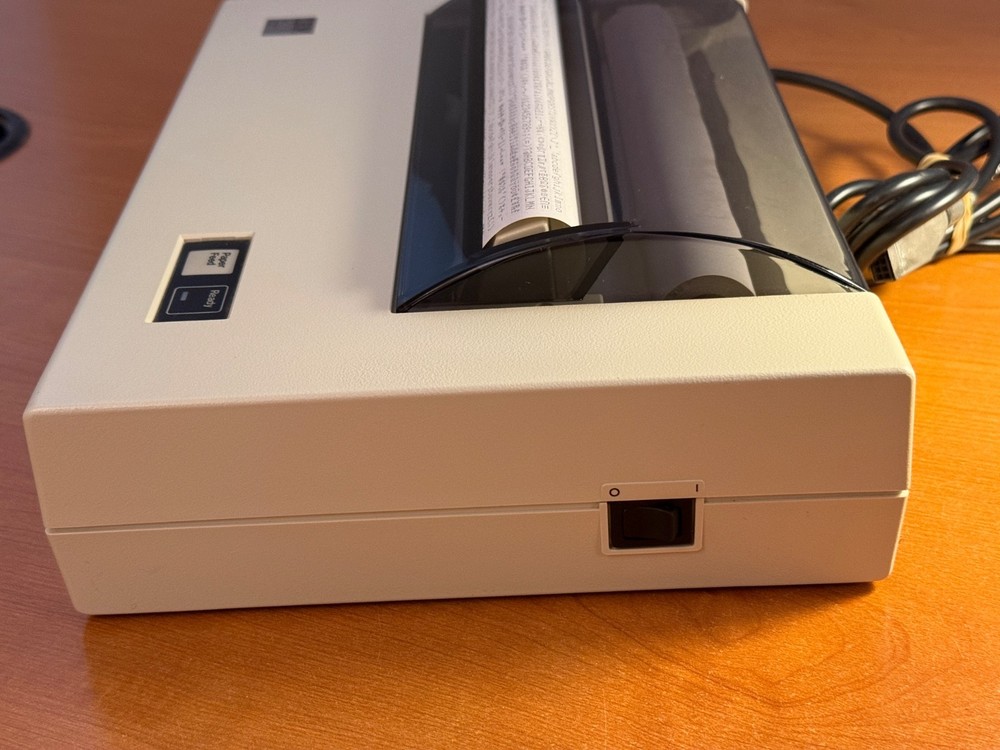 Vintage IBM PC PCjr Thermal Serial Compact Printer - Excellent Condition