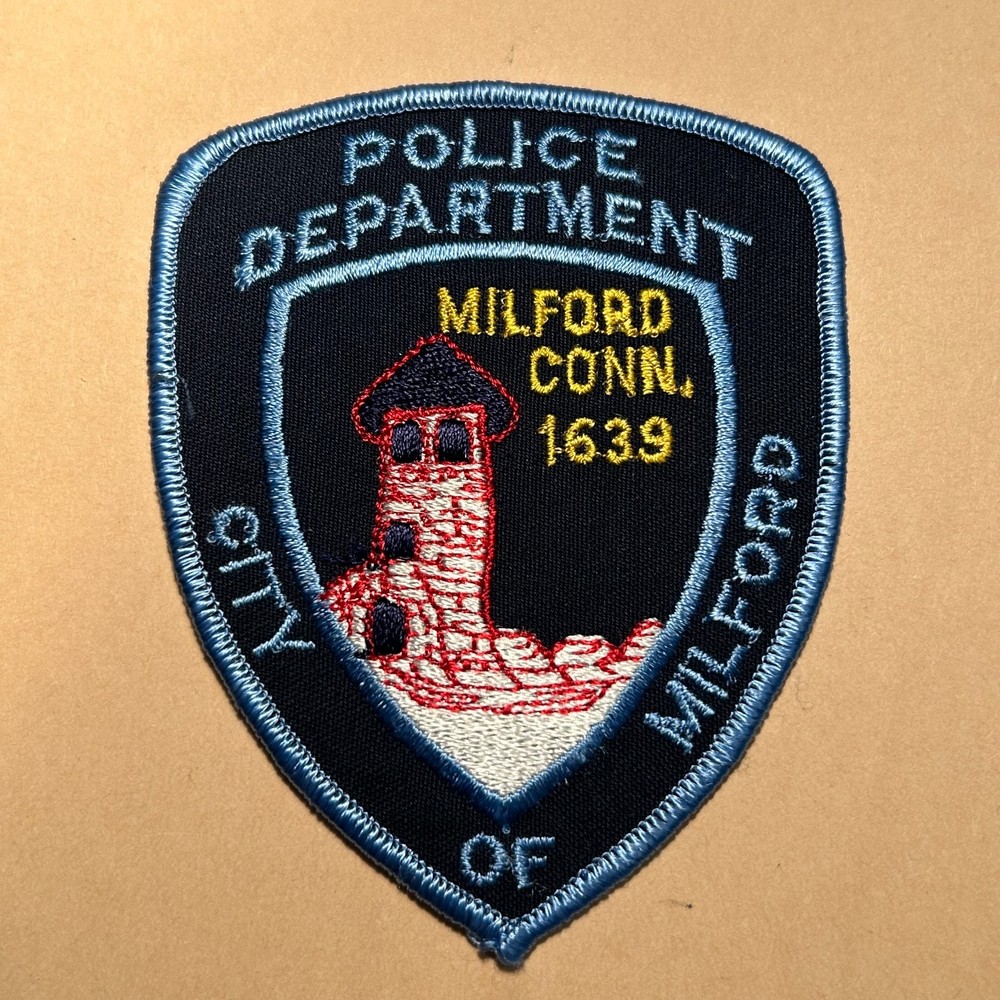Milford Connecticut Police Patch