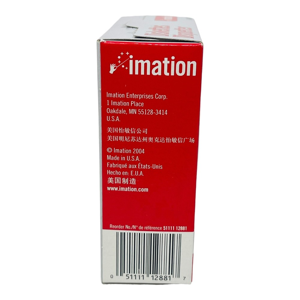 IMATION 1.44MB DISKETTES 10PACK SEALED NEW/UNUSED SURPLUS