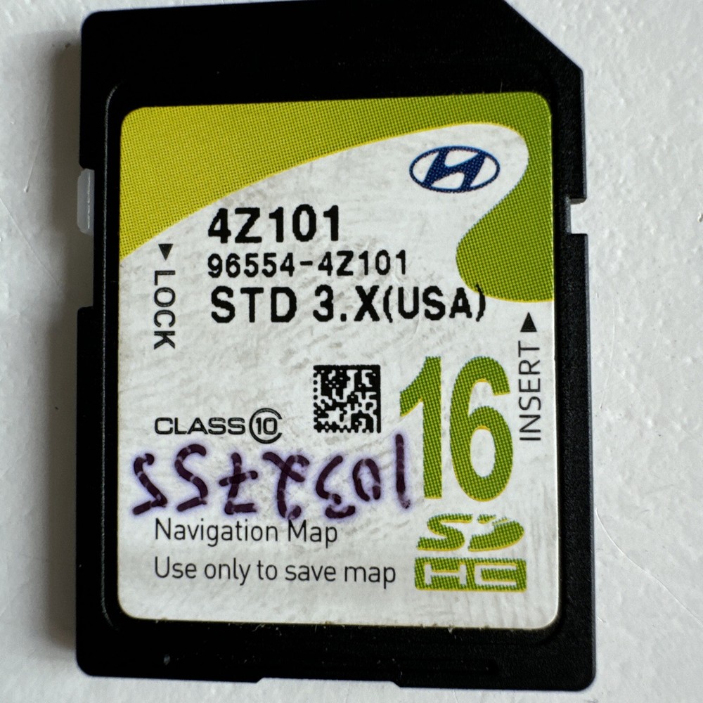 Hundai Navigation SD Memory card 96554-4z101