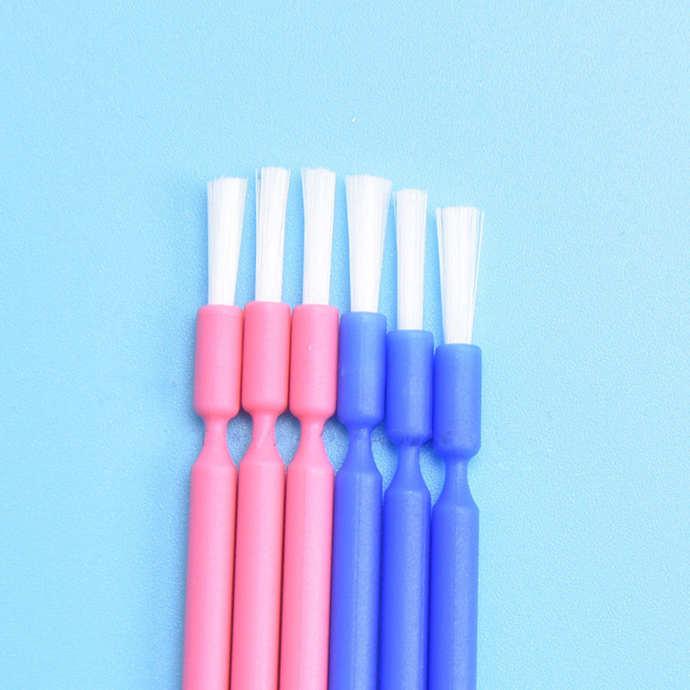 100 Pcs/BoxDental Disposable Microbrush Applicator Micro Bendable Long Brush