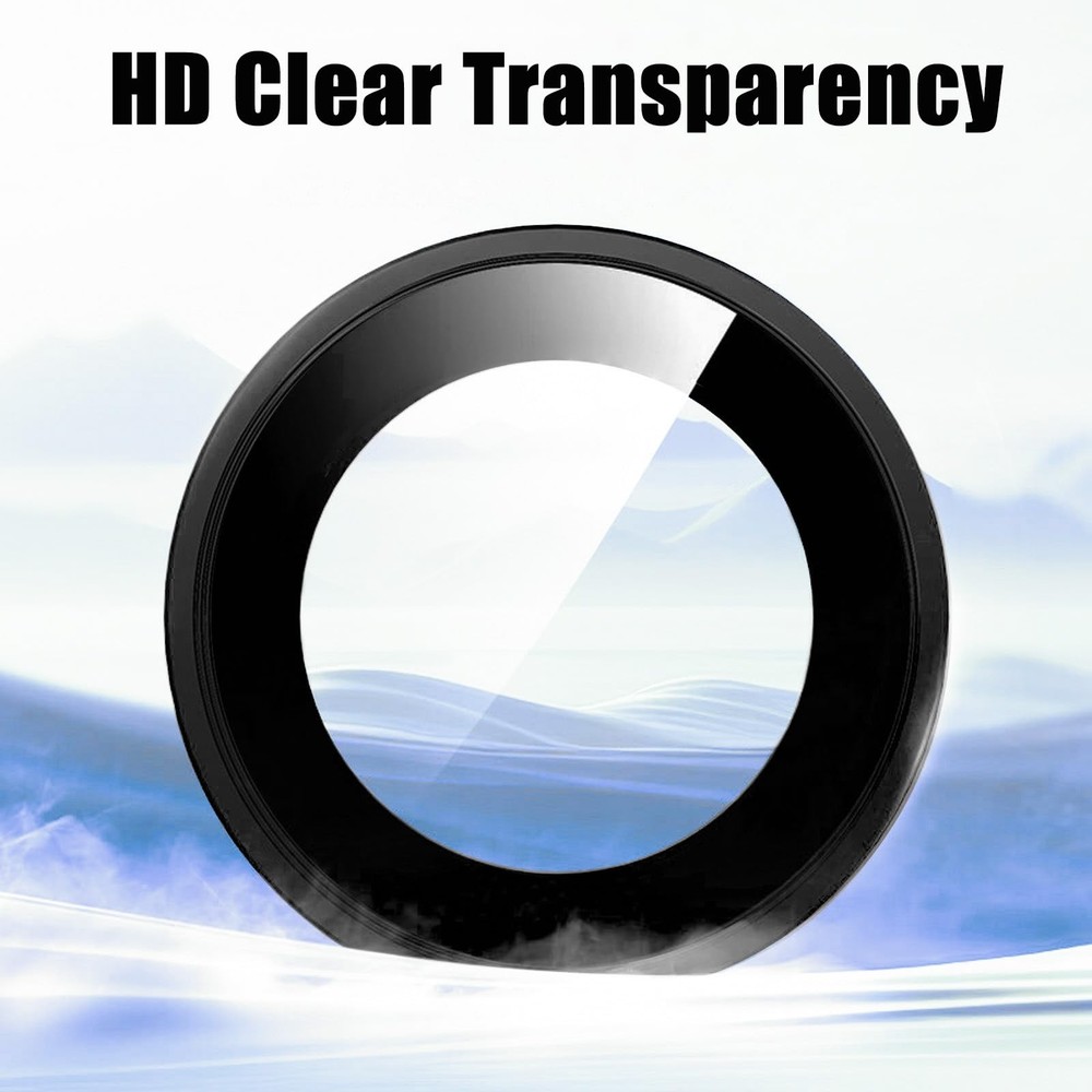 AFENGBOX 2 Pack Camera Lens Protector iPhone 17 Pro/iPhone 17 Pro Max, Black