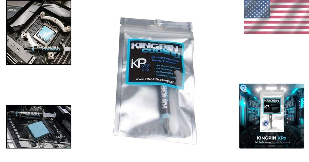 KPx High Performance Thermal Compound 3G - Ideal for Overclocking Solutions