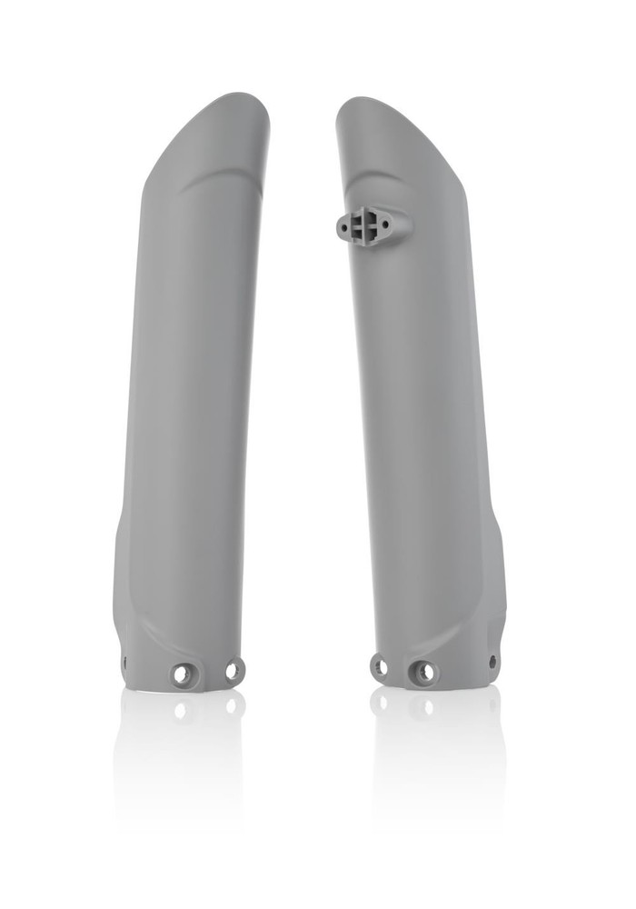 Acerbis 2401260011 Lower Fork Covers - Gray Gray