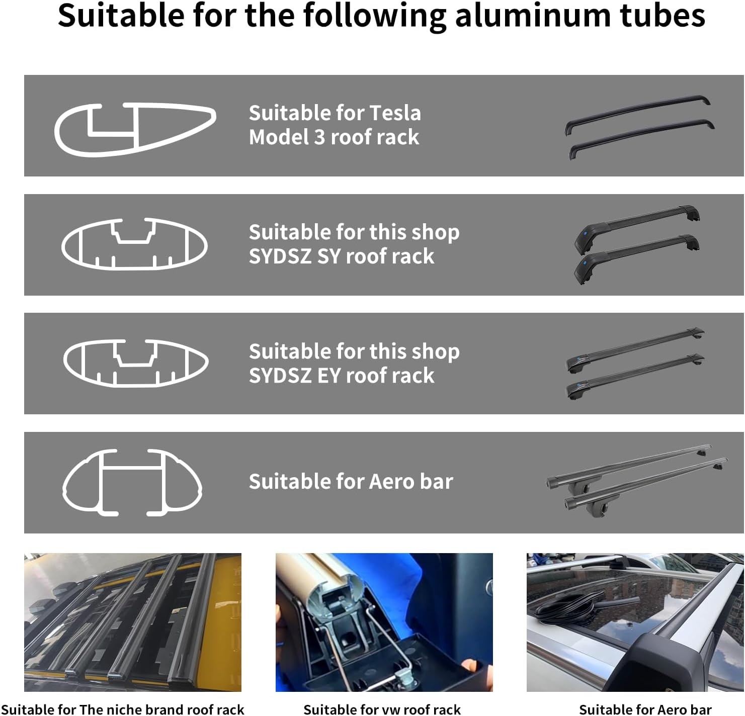 10Ft Rubber Strip for THULE WingBar Aeroblade VW Volvo Car Roof Rack Crossbar