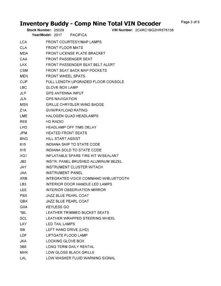 Fuse Box Engine Compartment Fits 17 PACIFICA 1541018