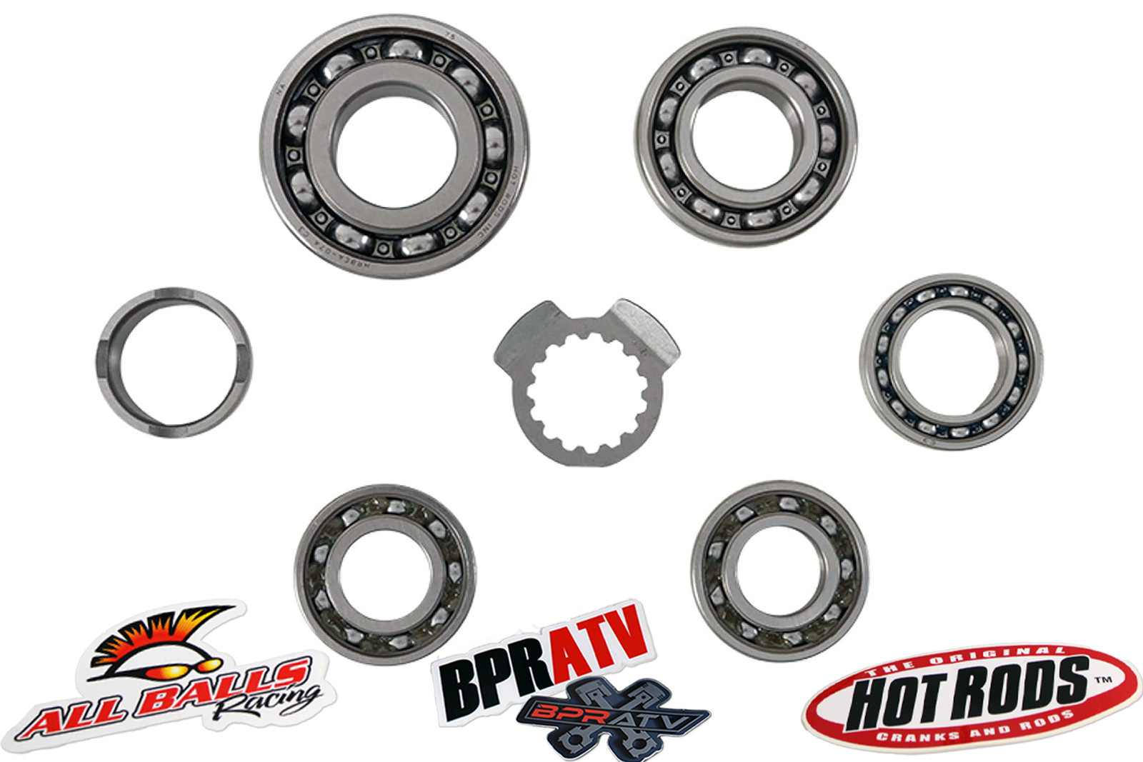 Yamaha Raptor 700 YFM700R Hot Rods Replacement Transmission Bearings Kit TBK0078