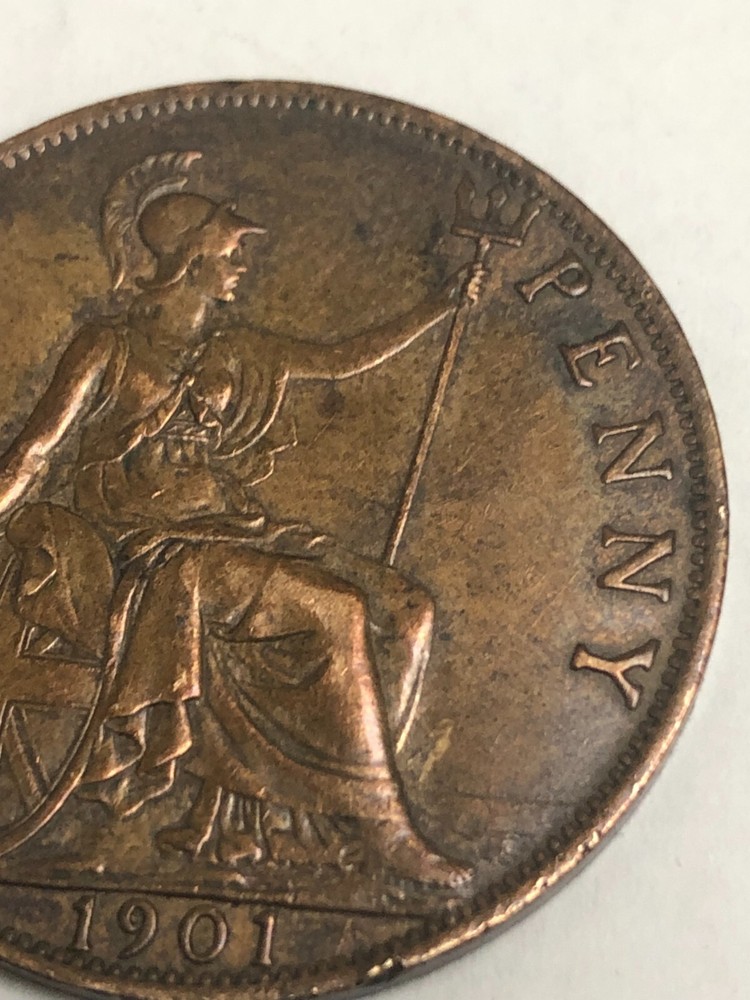 1901 ONE PENNY GREAT BRITAIN