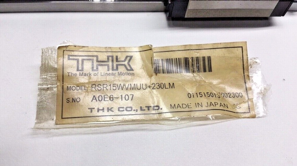THK RSR15WVMUU+230LM Guide Linear Bearing