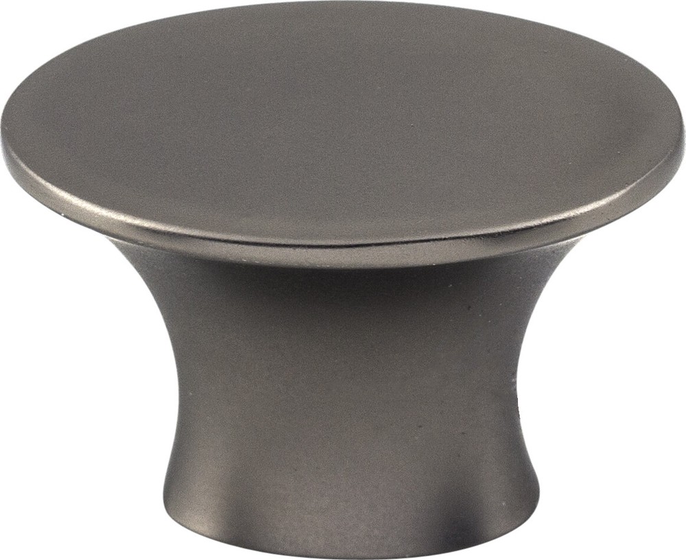 Top Knobs TK780AG Edgewater Knob 1 5/16" Ash Gray