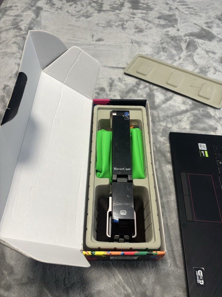 HoverCam Solo 8 USB Document Camera Presentation Equipment with USB Cable & Mat