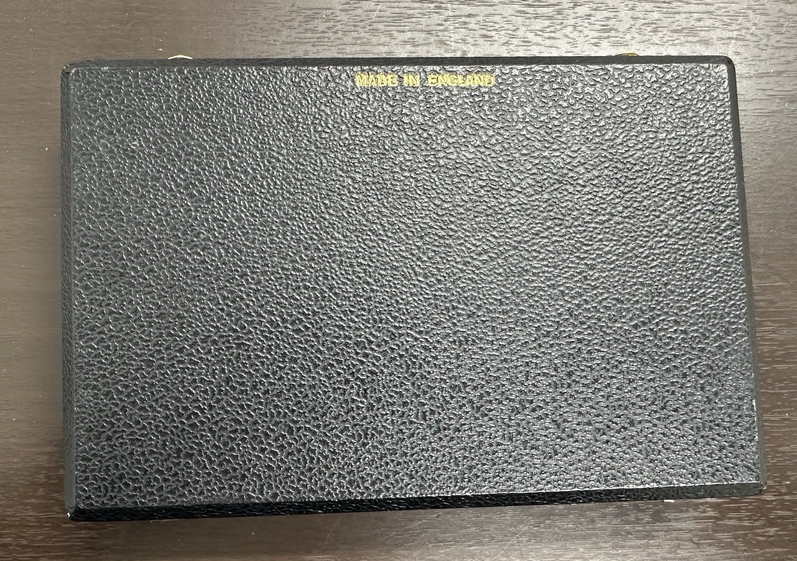 Gentleman’s Bar Set in Dunhill Case – Dice & Sheffield England Stainless Tools