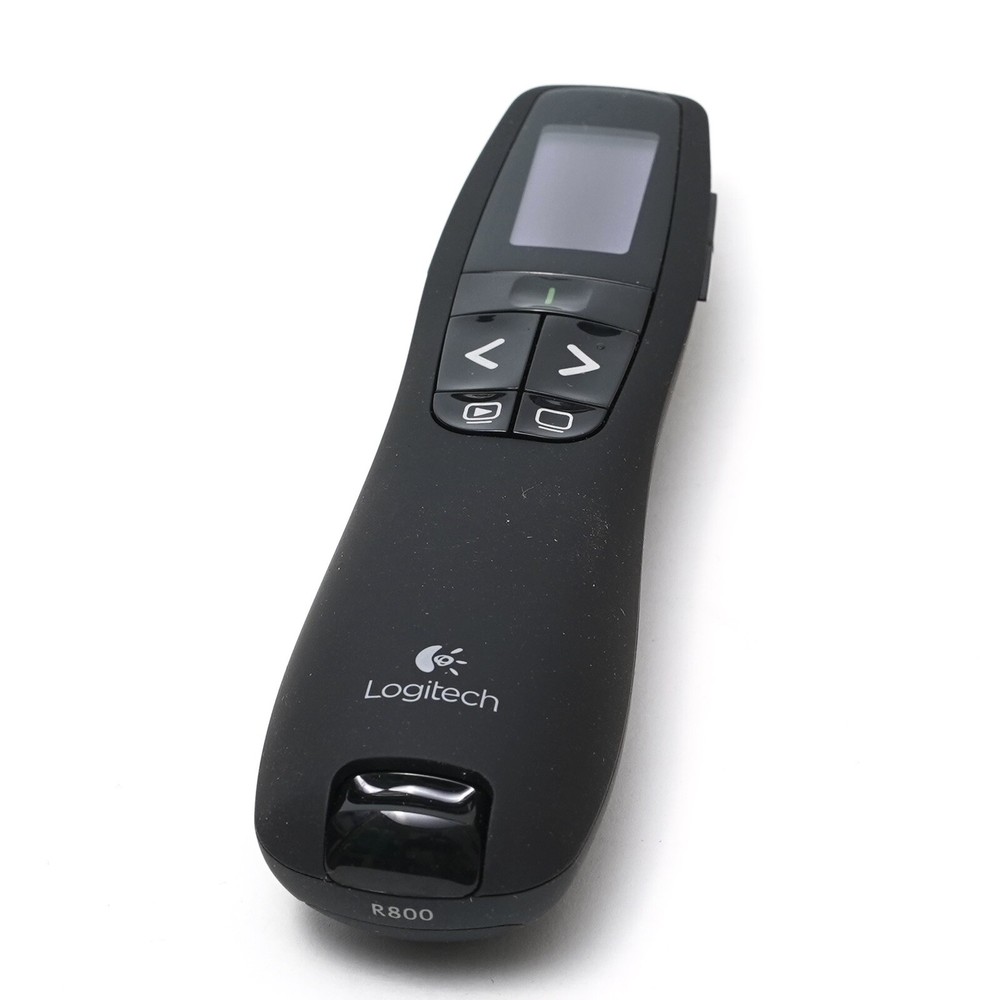Logitech Wireless Presenter R800 Laser Pointer with Storage Pouch