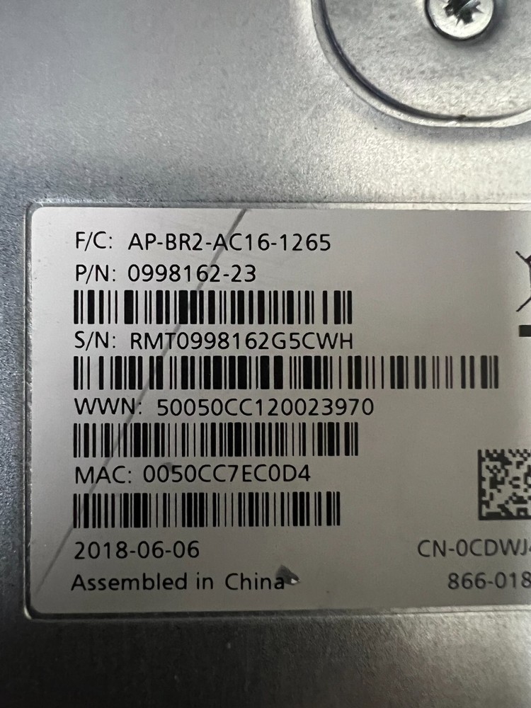 Dell 10G-ISCSI-2 TYPE B E15M Storage Controller for SCV2000 (X)