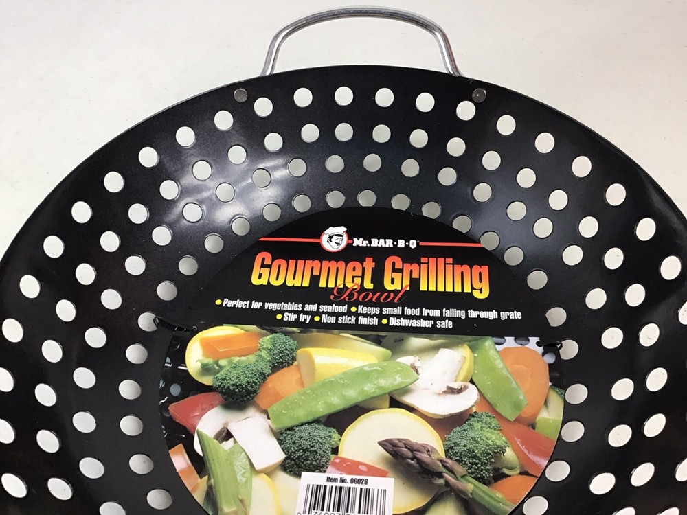 GOURMET Grilling Pan Wok NEW