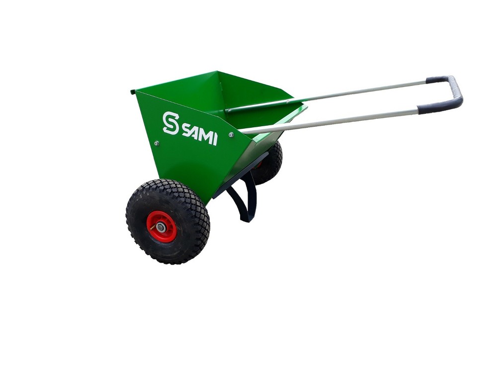 SAMI S-600 - walk behind ground driven sand spreader
